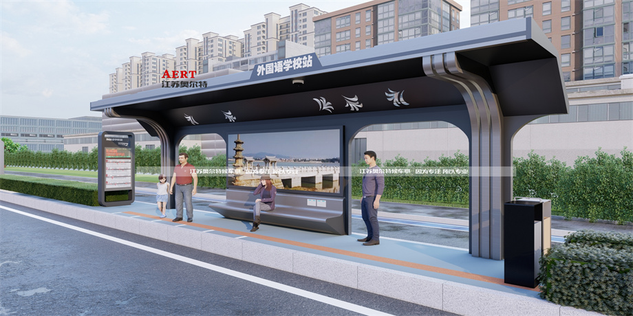 福建智能候车亭公交站台