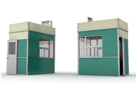 广州出口岗亭发货案例